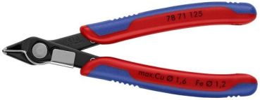 Knipex brün. isol. 125mm Elektronik-Super-Knips (78 71 125)