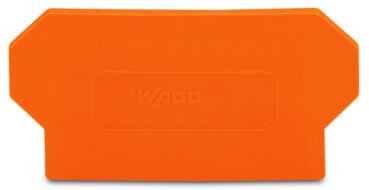 Wago 281-327 überstehend orange Trennwand (281-327)