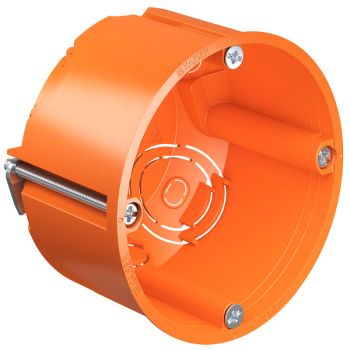 Kaiser O-range D: 68mm T: 48mm orange Objektver Hohlwand-Gerätedose (9063-32)