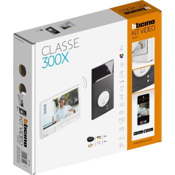 Bticino Flex, ONE LINEA3000 Sw+CLASSE300X Light Video-Set (363942)