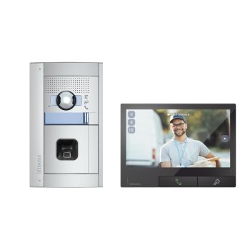Bticino Flex, ONE SFERA Fingerp+CLASSE300X Dark Video-Set (905289)