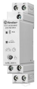 Finder Astro mit Bluetooth 1 Schließer 10A Wochenzeitschaltuhr (12.C1.8.230.B000)