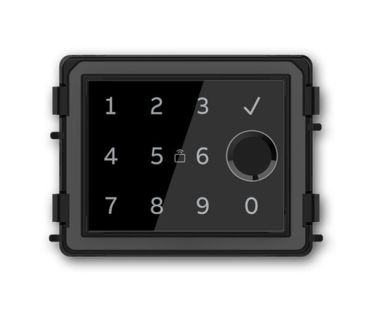 Busch-Jaeger D040BK m.Fingerprint PINCode Transponder Multi-Zutrittskontrollmodul (2TMA130161B0008)