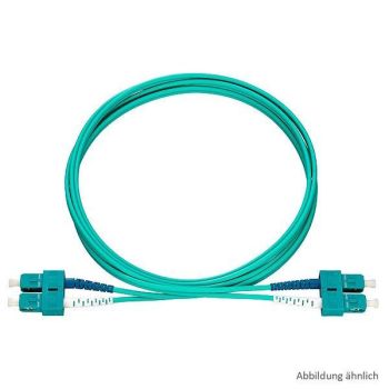 Rutenbeck SC-D/SC-D OM3 aqua 2m Patchkabel (228050502)