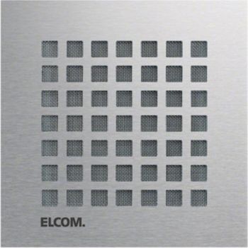 ELCOM LQM-110 i2-BusMODESTA Edelstahl matt Türlausprechermodul(5812040)