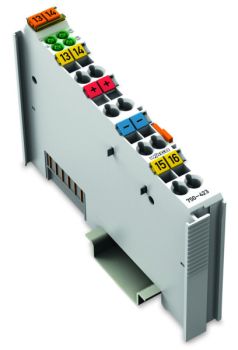 Wago 750-423 digital 4Kanal 24V AC/DC 50ms Eingangsklemme (750-423)