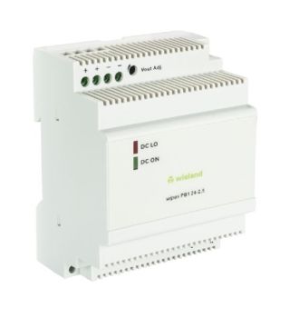 Wieland wipos PB1 24-2.5 1phasig 24VDC 2,5A Schaltnetzteil (81.000.6330.0) Wieland wipos PB1 24-2.5 1phasig 24VDC 2,5A Schaltnetzteil (81.000.6330.0)