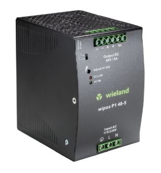 Wieland wipos P1 48-5 1phasig 48VDC 5A Schaltnetzteil (81.000.6134.0)