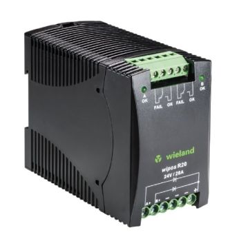 Wieland wipos R20 24VDC 20A zur Parallelschalt. Redundanzmodul (81.000.6200.0) Wieland wipos R20 24VDC 20A zur Parallelschalt. Redundanzmodul (81.000.6200.0)