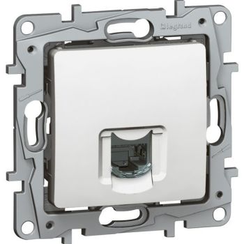 Legrand 664773 Niloe 1fach RJ45 6UTP ultraweiss Datendose (664773)