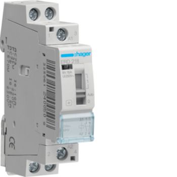 Hager ERD218 16A 1S+1Ö 24V Installationsrelais (ERD218)