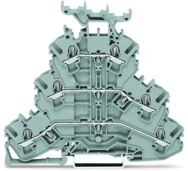 Wago 2002-3231 TOPJOB S L/L/L 2 5qmm grau Dreistockklemme (2002-3231)