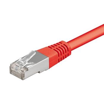 EsyLux Verbindungskabel RJ45 5.0m rot Patchkabel (EQ10019890)