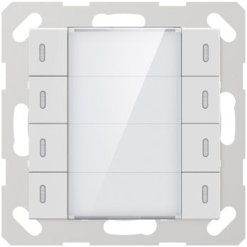 GVS ADV-08/02.1.00 4fach matt inkl. Temperat Tastsensor KNX ADVANCE+ (284114)