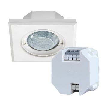 EsyLux PD-FLAT-S 360i/8 SW DALI weiss Präsenzmelder (EP10428715)