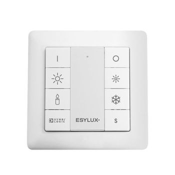 EsyLux Push Button 8x DALI TW weiss Taster (EC10430930)