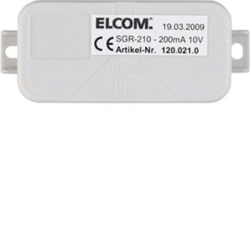 ELCOM SGR-210 200mA 10V für FLM Spannungsgleichrichter(1200210)