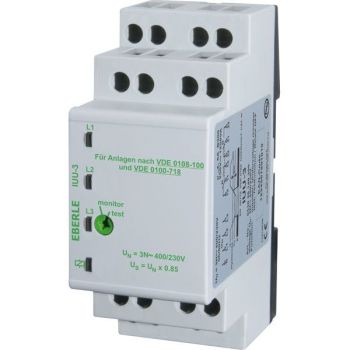 Eberle IUU-3 für 400/230V 2W 5A Unterspannungsüberwachungsrelais (053020140400)