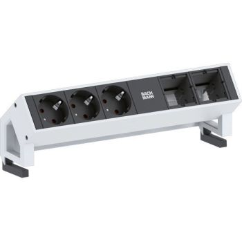 Bachmann 902.200 DESK2 4fach Steckdosenleiste (902.200)