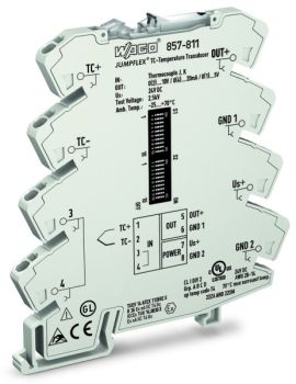 Wago 857-811 TC-Sensoren 24V DC Temperaturmessumformer (857-811)