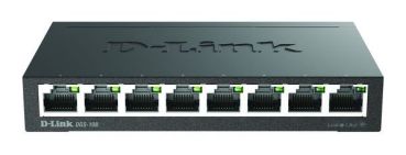 D-Link 8x10/100/1000 Desktop unmanaged Switch (DGS-108/E)