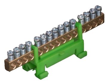 Pollmann PE15 15polig grün-gelb Schutzleiterklemme (2020208)
