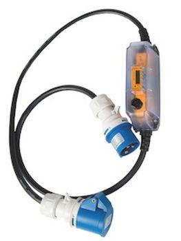 KDK Stecker-Kupplung CEE 16A Zähler RZ Wechselstrom-Zwischensteckerzähler (460516ZC-R-FLEX)