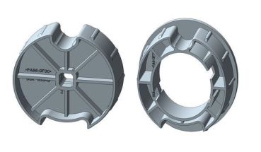Rademacher AM45-D78FR D78/45 Flach-/Rundnut Adapter/Mitnehmer (93780135)