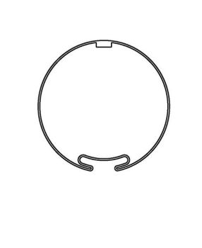 Rademacher AMI45-D70FR D70/45 Flach-/Rundnut Adapterset (93700735)