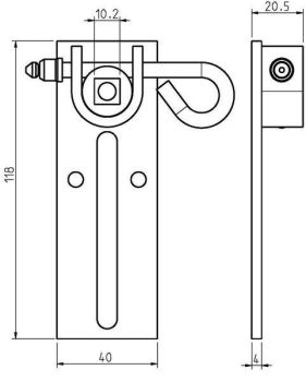 Rademacher VK 4010-06 Antriebslager (94401006)