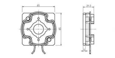 Rademacher VK 4015K-09 Click-Antriebslager (94401509)