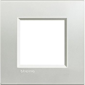 Bticino LNA4802AG SILVER 2-modulig Light Rahmen (LNA4802AG)