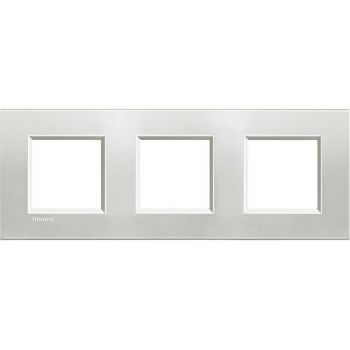 Bticino LNA4802M3AG SILVER 3x2-mod Light Rahmen (LNA4802M3AG)