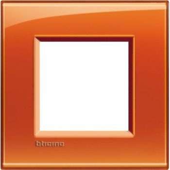 Bticino LNA4802OD ORANGE 2-modulig Light Rahmen (LNA4802OD)