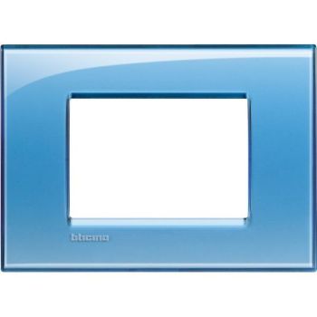 Bticino LNA4803AD BLAU 3-modulig Light Rahmen (LNA4803AD)