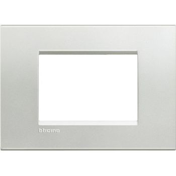 Bticino LNA4803AG SILVER 3-modulig Light Rahmen (LNA4803AG)