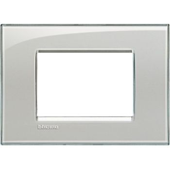 Bticino LNA4803KG EISGRAU 3-mod Light Rahmen (LNA4803KG)