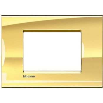 Bticino LNA4803OA ICEGOLD 3-modulig Light Rahmen (LNA4803OA)