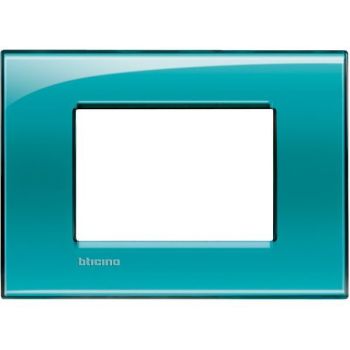 Bticino LNA4803VD grün 3-modulig Light Rahmen (LNA4803VD)