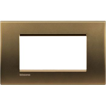 Bticino LNA4804BZ BRONZE 4-modulig Light Rahmen (LNA4804BZ)