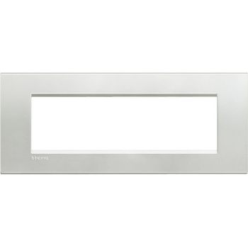 Bticino LNA4807AG SILVER 7-modulig Light Rahmen (LNA4807AG)