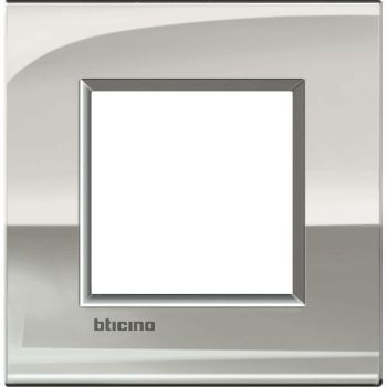 Bticino LNC4802PL PALLADIUM 2-modulig AIR Rahmen (LNC4802PL)