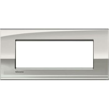 Bticino LNC4807PL PALLADIUM 7-modulig AIR Rahmen (LNC4807PL)