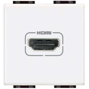 Bticino N4284 HDMI weiss Anschlussdose (N4284)