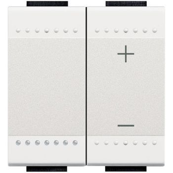 Bticino N4408N 600VA RL 2mod weiss Tastdimmer (N4408N)