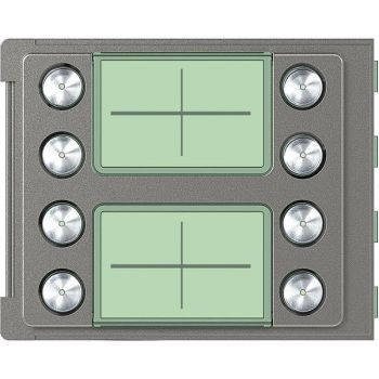 Bticino 352185 8 Ruftasten-D ROBUR 4x2 Tastenmodul (352185)