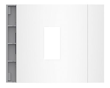 Bticino E52302 f. Ekey home UP Allwhite Leermodul SFERA New (E52302)