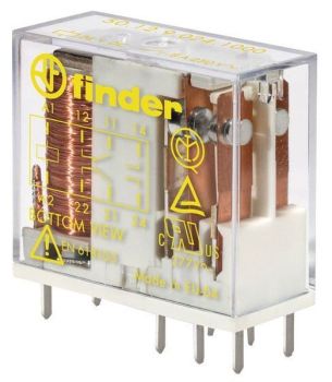 Finder 2 Wechsler 8 A 5V DC Relais (50.12.9.005.4000)