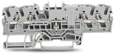 Wago 2002-1801 TOPJOB 2,5 (4)mm grau 4 Leiter Durchgangsklemme (2002-1801)