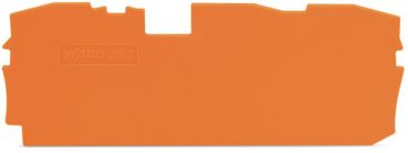 Wago 2010-1392 orange 1mm Abschlussplatte u. Zwischenplatte (2010-1392)
